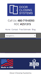 Mobile Screenshot of doorclosingsystems.com